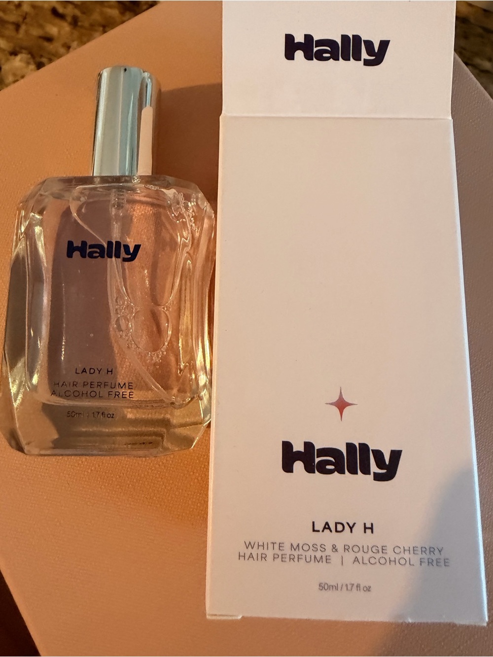 Hally Lady H White Moss & Rouge Cherry Hair Perfume - 50ml/1.7 fl oz BNIB